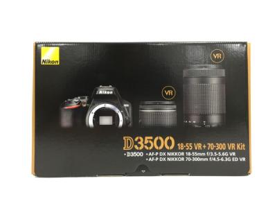 Nikon D3500 ダブルズームキット(デジタルカメラ)の新品/中古販売 ...