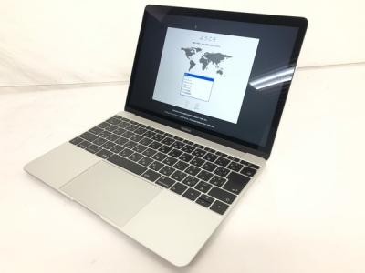 Apple MacBook MNYH2J/A 12インチ 2017 Core m3 7Y32 1.1Ghz 8GB SSD256GB Intel HD Graphics 615 1536MB シルバー