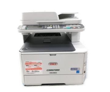 美品】 OKI MC363dnw A4カラー LED レーザー複合機