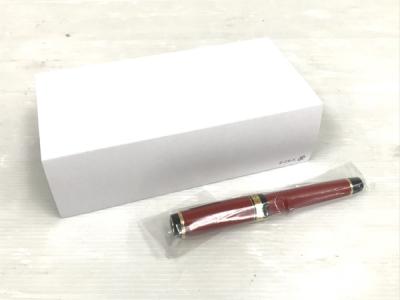 PILOT 万年筆 FKV-88SR-R-M 中字 パイロット ペン先 18K 文房具 朱