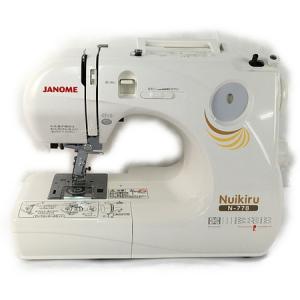 ジャノメ N-778MODEL 661型 ミシン ヌイキル ロック機能付き