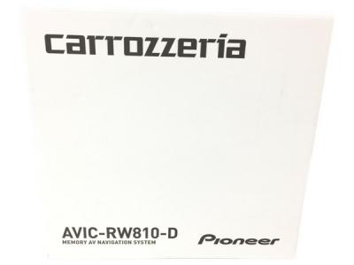 Pioneer パイオニア 楽ナビ AVIC-RW810-D カーナビ メモリーAVナビゲーションシステム