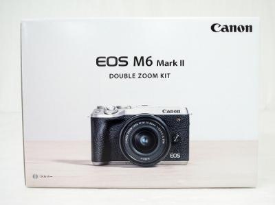 Canon EOS M6 MarkII ダブルズームキット デジタル一眼レフ カメラ キャノン