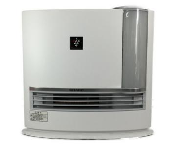 シャープ 加湿セラミックファンヒーター プラズマクラスター搭載 ホワイト HX-E120-W