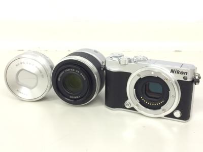 Nikon ニコン ミラーレス一眼 Nikon 1 J5 ダブルレンズキット シルバー デジタル カメラ
