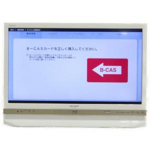 SHARP シャープ AQUOS LC-24R30-B 24型 液晶テレビ BD/HDD内蔵 ブラック 2015年製 大型