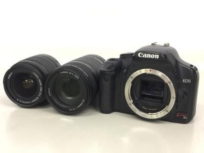 Canon キャノン EOS Kiss X2 EF-S 55-250mm F 4-5.6 EF-S 18-55mm F 3.5-5.6 IS デジタル 一眼レフ カメラ セット