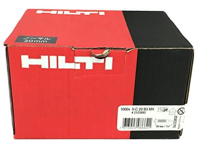 HILTI ヒルティ X-C20B3MX BX3用ピン