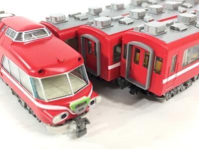 名鉄 7000系 パノラマカー (2次車) 白帯車 (4両セット) (鉄道