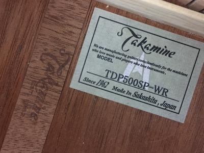 Takamine TDP500SP-WR(アコースティックギター)の新品/中古販売