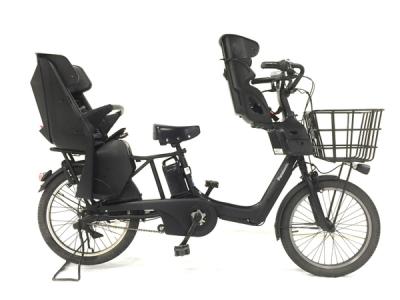 Panasonic BE-ELA03AB 電動アシスト 自転車 ギュット アニーズ 20型 12Ah マットジェットブラック 2018年モデル