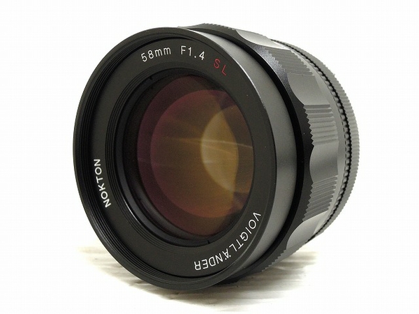 VoightLander NOKTON 58mm f1.4 SL N/AI-S(レンズ)-