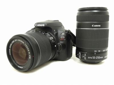 Canon EOS kiss X7 ダブル ズーム キット デジタル 一眼レフ カメラ キャノン レンズ 18-55mm 55-250mm