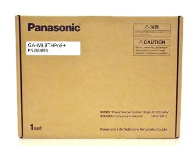Panasonic GA-ML8THPoE+ PN260894 PoE 給電 スイッチング ハブ