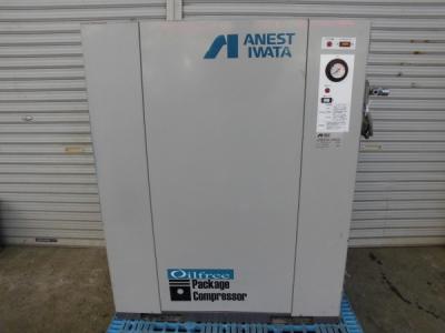 アネスト かき混ぜる コンプレッサー CFP22CC-8.5D【中古】