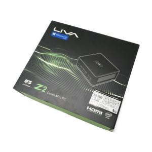 ECS 小型デスクトップPC 「LIVA Z2」シリーズ LIVAZ2-4/64-W10(N5000)S ブラック