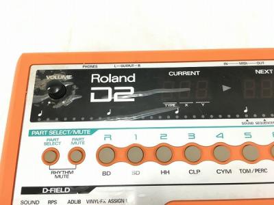 レトロで希少な機種です】「ROLAND. D2. 脆い GROOVEBOX 」完動品