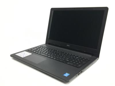 Dell デル Inspiron 3558 ノートパソコン PC 15.6型 i3-5005U 2.0GHz 4GB HDD500GB Win10 Home 64bit ブラック系