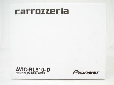 Piooner AVIC-RL801-D 8V型ワイド カロッツェリア 楽ナビ カーナビ パイオニア