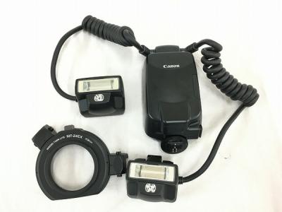 Canon MT-24EX マクロツインライト フラッシュ ストロボ ジャンク Amazon | Canon マクロツインライト MT-24EX | フラッシュ