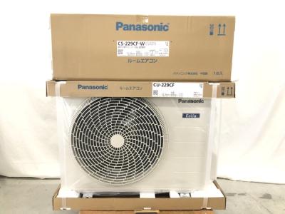 Panasonic パナソニック CS-229CF-W ルームエアコン Eolia エオリア 冷房 暖房 6畳程 クリスタルホワイト
