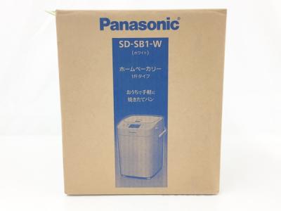 Panasonic ホームベーカリー SD-SB1-W ホワイト 1斤タイプ