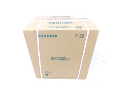 TOSHIBA 東芝 ED-458 W 衣類乾燥機 ピュアホワイト 乾燥容量 4.5kg