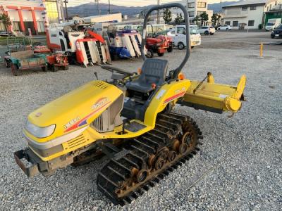 三重● イセキ トラクター TPC153 CSXZ ピコロ 212時間 15馬力 フルクローラ 乗用管理機 ISEKI ■C23013043下陸