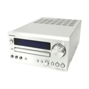 ONKYO オンキョー CR-D1(S) CD/FMチューナーアンプ シルバー