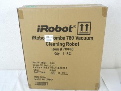iRobot ルンバ 780 ロボットタイプ 掃除機 フロア清掃