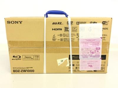 SONY ソニー BDZ-ZW1000 ブルーレイ レコーダー 1TB 映像 機器