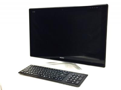 SONY ソニー VAIO VPCL218FJ 一体型 デスクトップ パソコン PC 24型 i5 2410M 2.3GHz 4GB HDD1TB Win7 Home 64bit ブラック