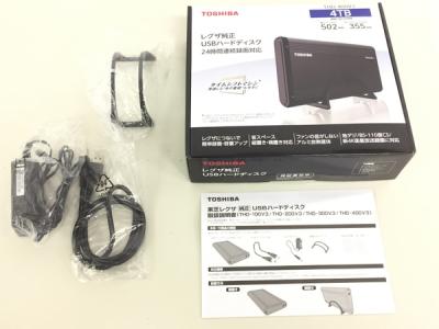 ひし型 TOSHIBA USBハードディスク 4TB THD-400V3 - 外付け