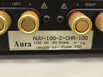 AURA AUV-100-2-CHR/100 VA100 evolution II(アンプ)-