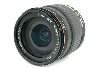 SIGMA シグマ 18-200mm F3.5-6.3 DC Canon用 ズーム レンズ カメラ 機器