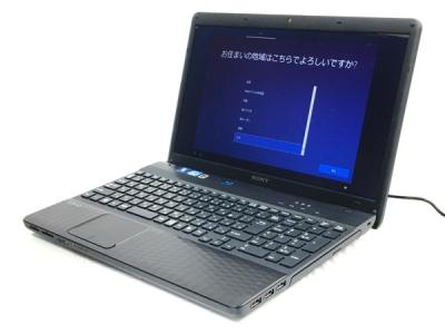 Sony ソニー VAIO VPCEH39FJ ノート パソコン PC 15.5型 i5 2450M 2.5GHz 4GB HDD750GB Win7 Home 64bit ブラック
