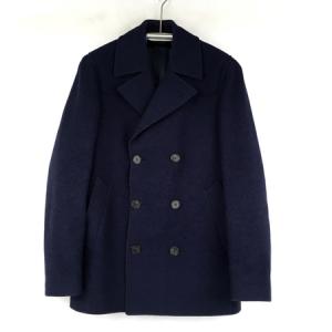 LANVIN ランバン Pコート コート ハーフコート ウール メンズ