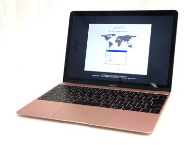 Apple MacBook MNYM2J/A ノートPC 12型 Retina 2017 m3 7Y32 1.2GHz 8GB SSD256GB High Sierra 10.13 ローズゴールド