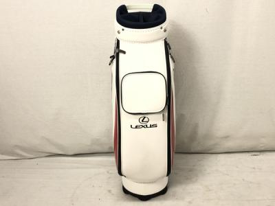 【超レア】LEXUS キャディバッグ トリコロールデザイン 超レア】LEXUS キャディバッグ トリコロールデザイン