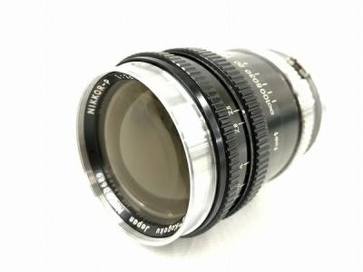 Nikon ニコン NIKKOR-P 1:2.5 f=10.5cm カメラレンズ フード つき