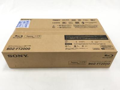 SONY BDZ-FT2000 BD レコーダー ブルーレイ ディスク DVD レコーダー 2TB 4K 家電 ソニー