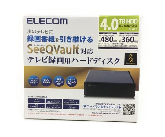 ELECOM ELD-QEN040UBK(パソコン)-
