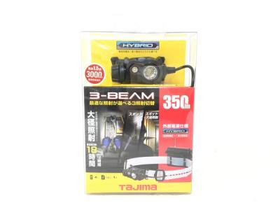 Tajima 3-BEAM 350mm LE-E351-SPBK LED ヘッドライト ライト ブラック