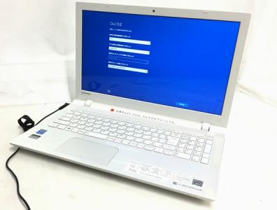 TOSHIBA dynabook T55/TW Core i3-5015U 2.10GHz 4GB HDD1.0TB ノートパソコン PC Win10 Home 64bit