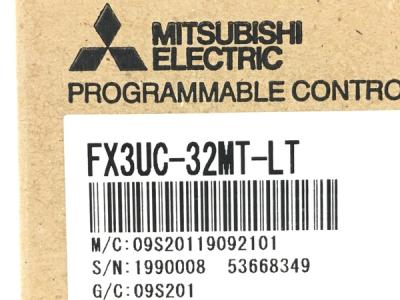 三菱電機 FX3UC-32MT-LT(電材、配電用品)の新品/中古販売 | 1522749