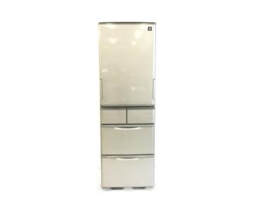 シャープ SHARP 冷蔵庫 SJ-PW42B-S 16年製 5ドア 左右開 楽直 大型