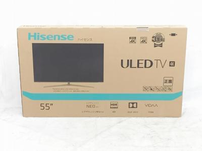 Hisense 55U7E 55V型 4K チューナー内蔵 液晶テレビ ハイセンス