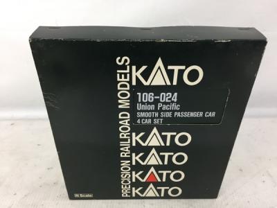 KATO 106-024 Union Pacific 4両セット N Scale Kato #106-024 UP Union Pacific Smooth Side Passenger