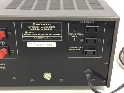 A-8800x ステレオアンプ 詳しい Pioneer
