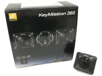 Nikon アクションカメラ KeyMission 360 本体 ビデオ カメラ 全方位 360度 動画撮影 防水 防塵 耐寒